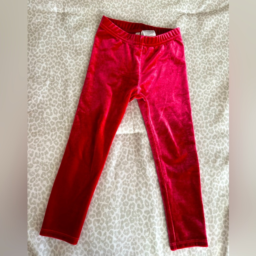 Janie & jack velvet pants SF PF house